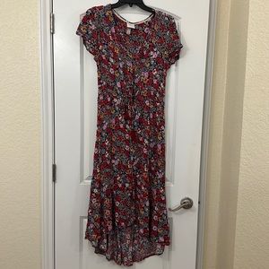 Floral print dress